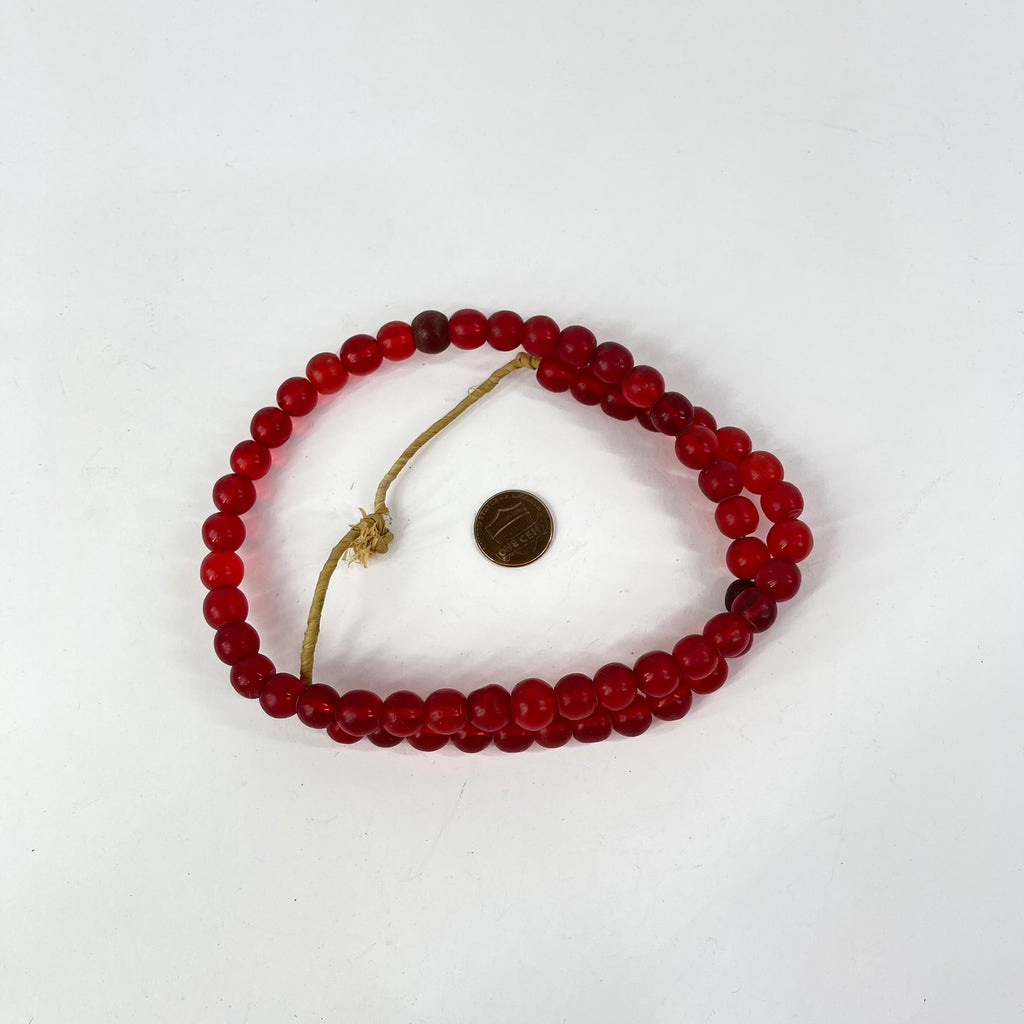 Cranberry Translucent Red Trade Beads