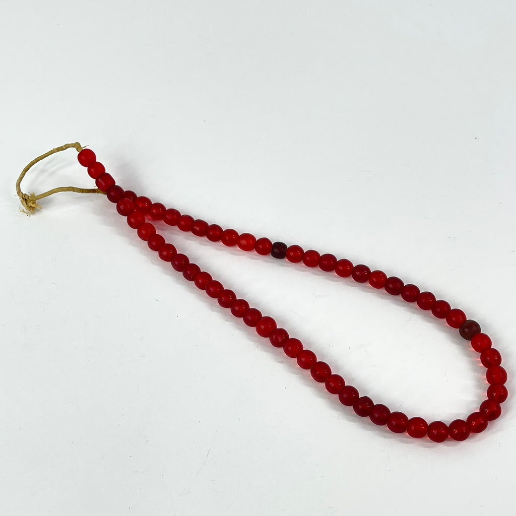 Cranberry Translucent Red Trade Beads