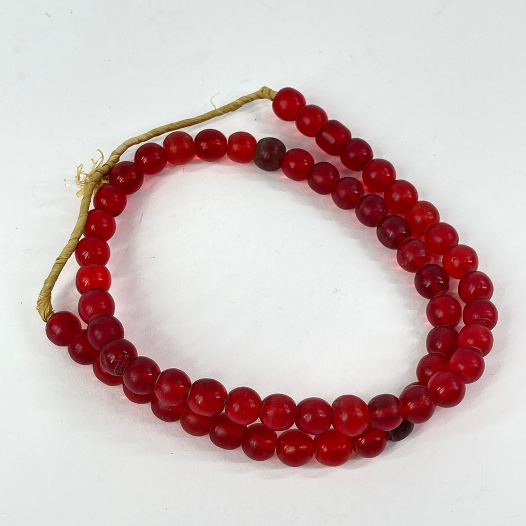 Cranberry Translucent Red Trade Beads