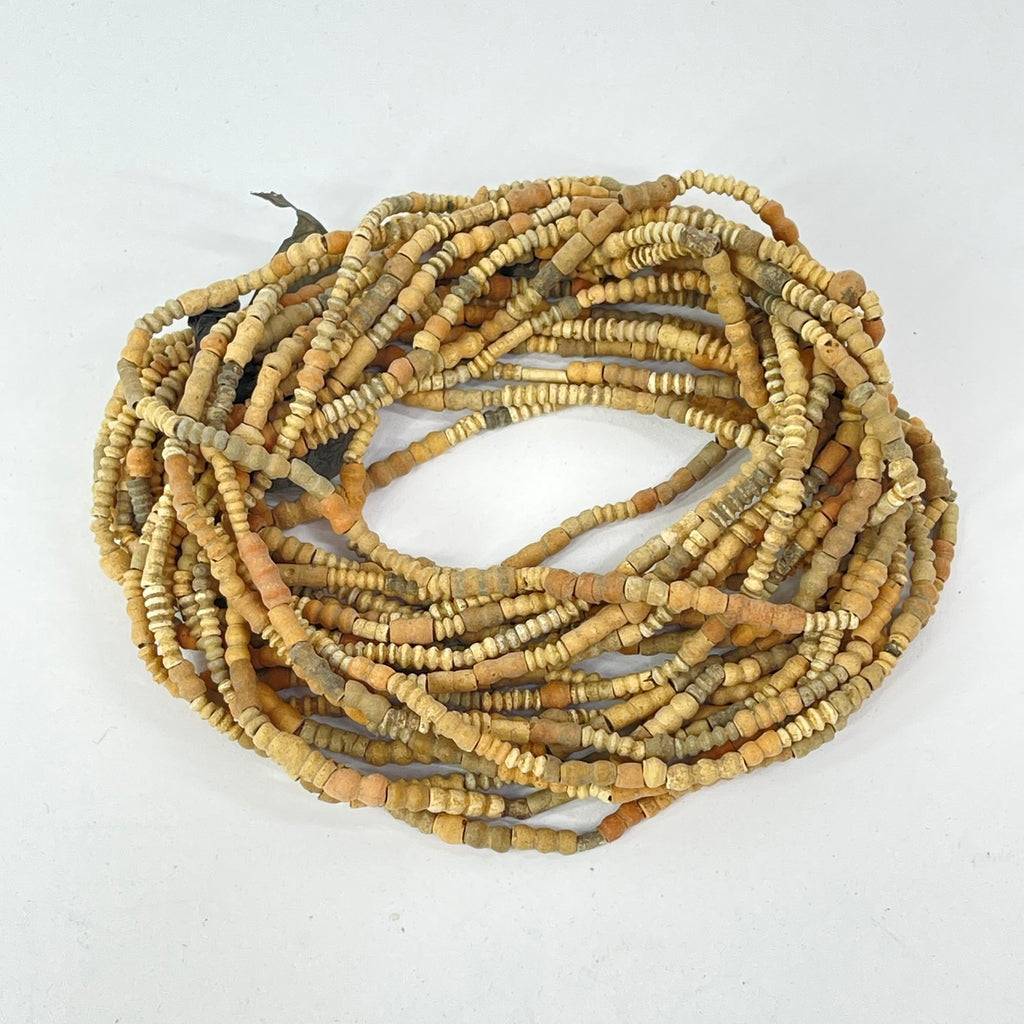 10 Strands Tomb Terracotta Beads Mali