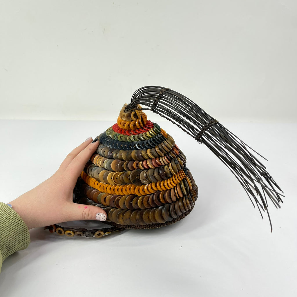 Lega Bwami Society Hat Congo