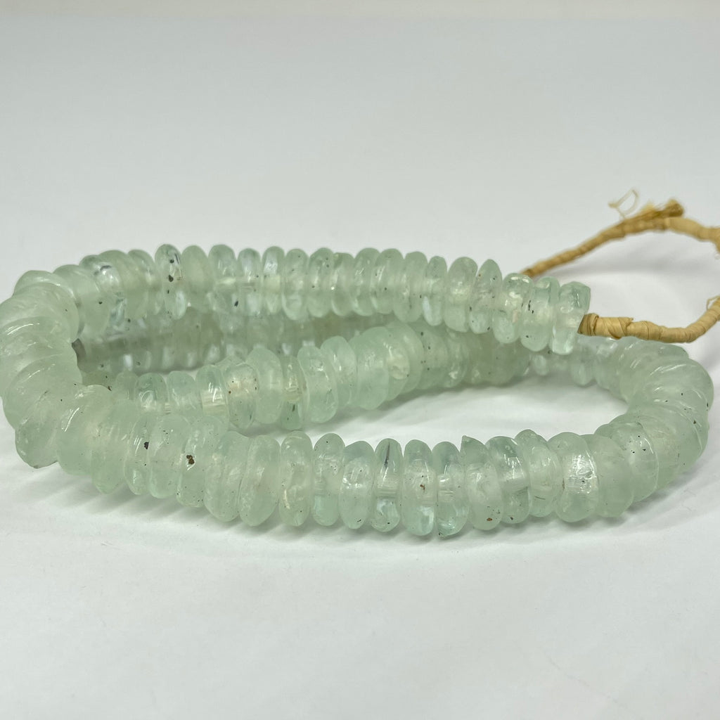 Krobo Recycled Powder Glass Translucent Trade Beads