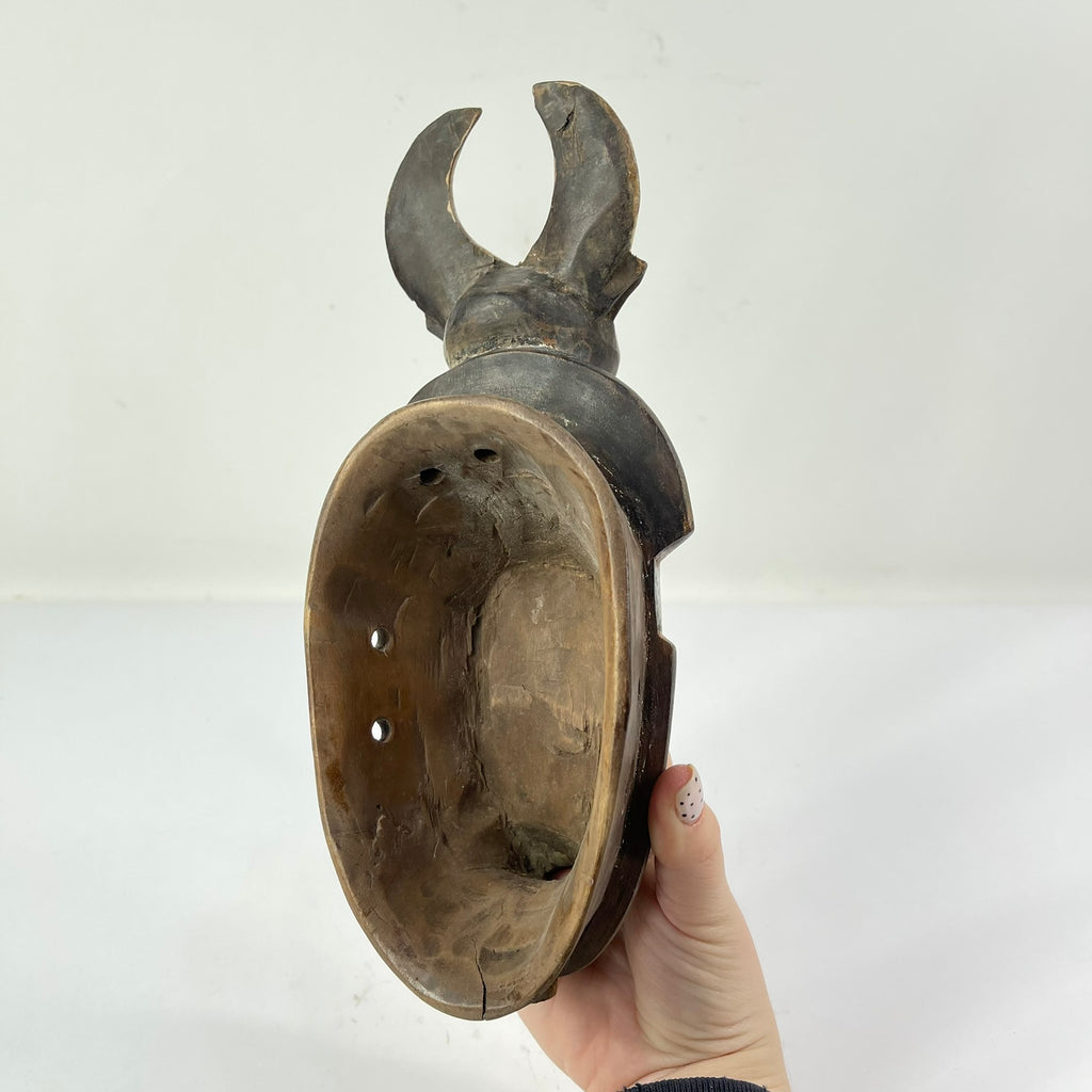 Baule Portrait Mask Cote D'Ivoire