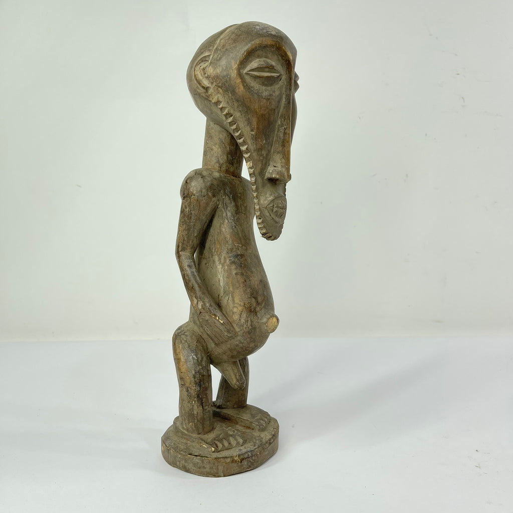 Bembe Standing Male Figure South Kivo Congo
