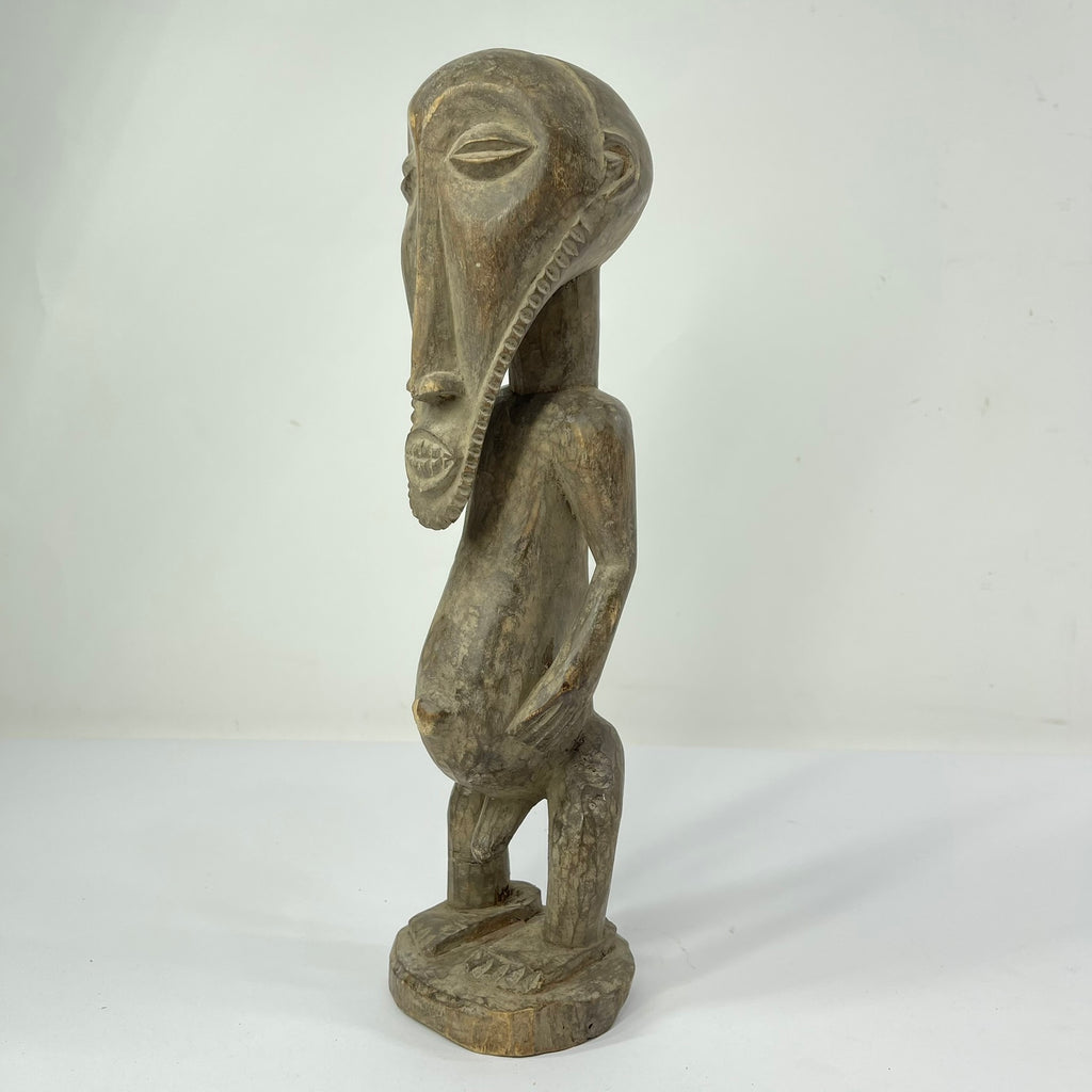 Bembe Standing Male Figure South Kivo Congo
