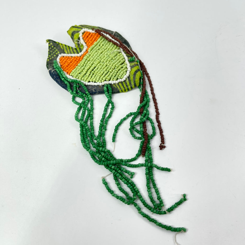 Yoruba Multicolor Beaded Flora and Fauna Nigeria