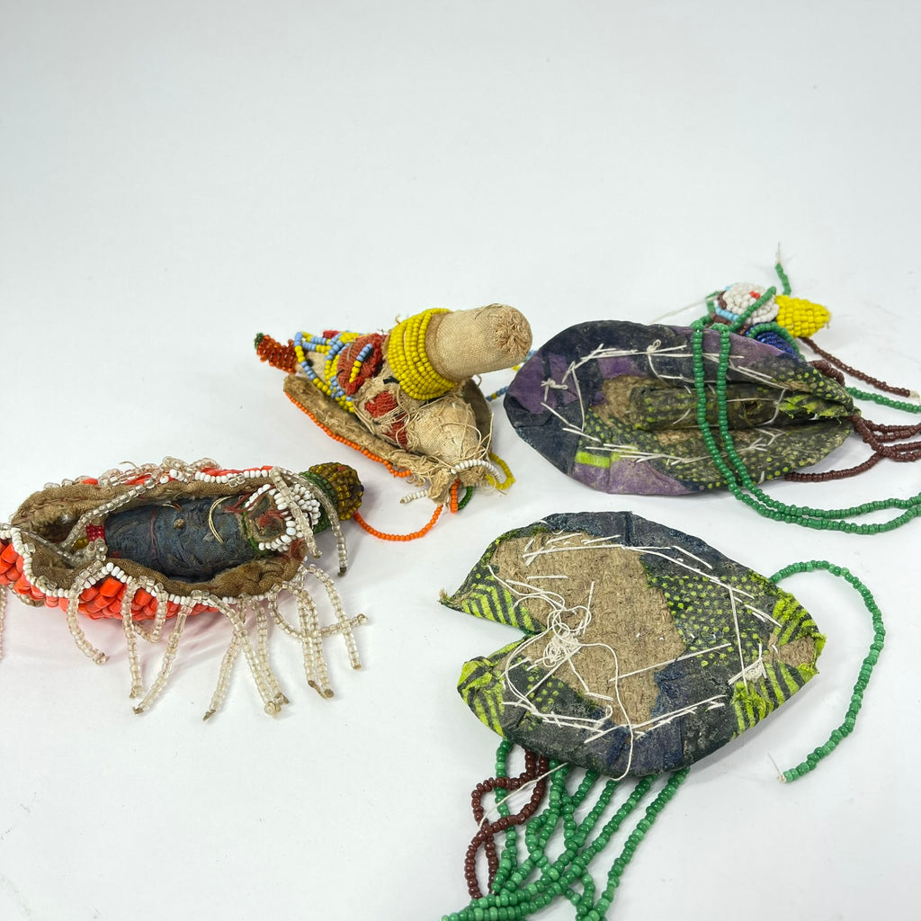 Yoruba Multicolor Beaded Flora and Fauna Nigeria