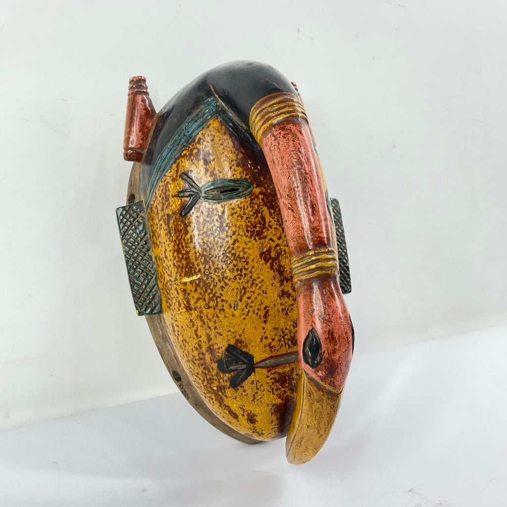 Guro House Mask with Bird Nose Côte d'Ivoire