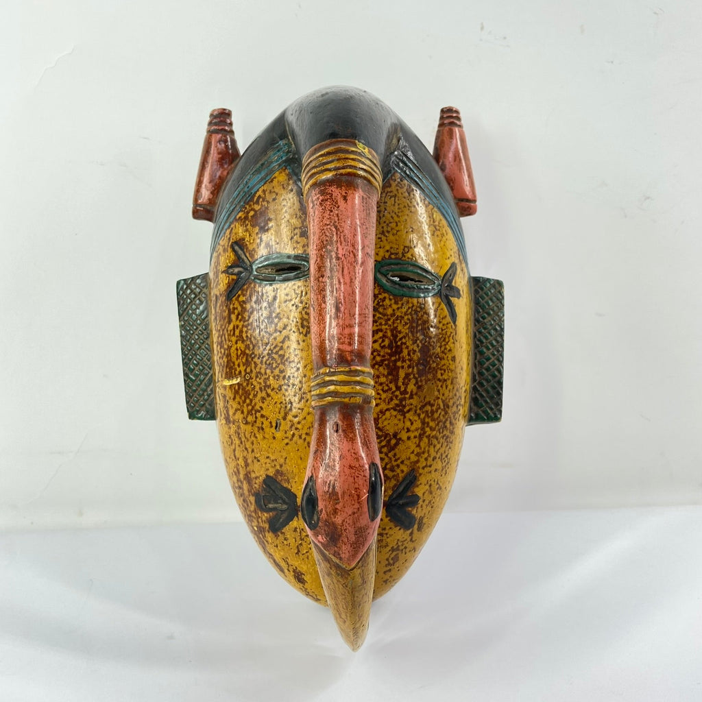 Guro House Mask with Bird Nose Côte d'Ivoire