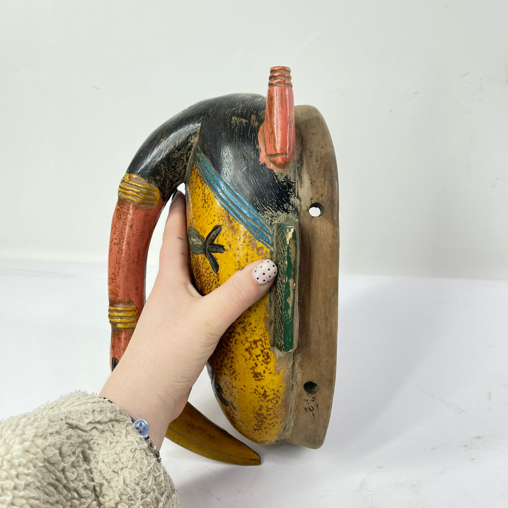 Guro House Mask with Bird Nose Côte d'Ivoire