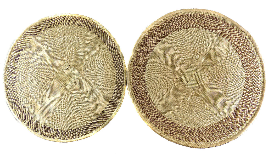 2 Tonga Binga Baskets Zimbabwe 20-21 Inch