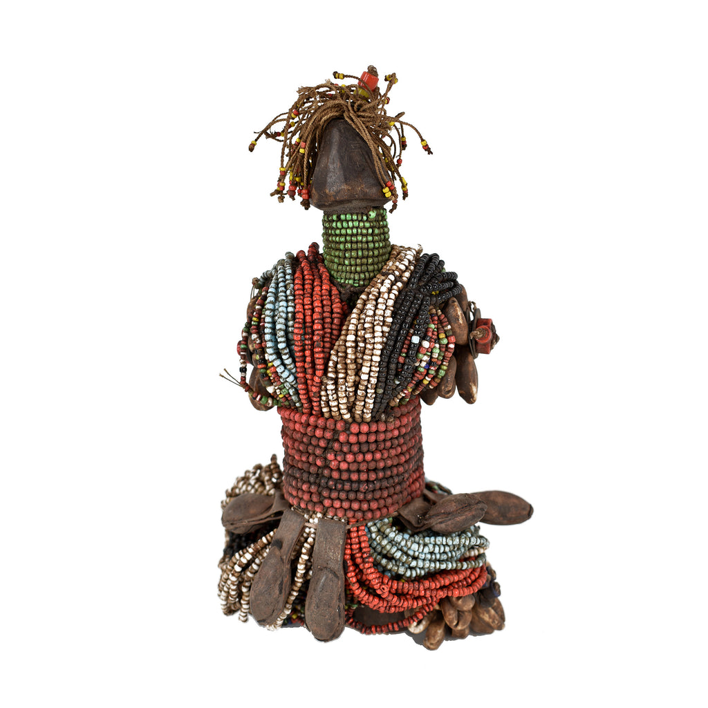 Fali Beaded Fertility Doll Cameroon