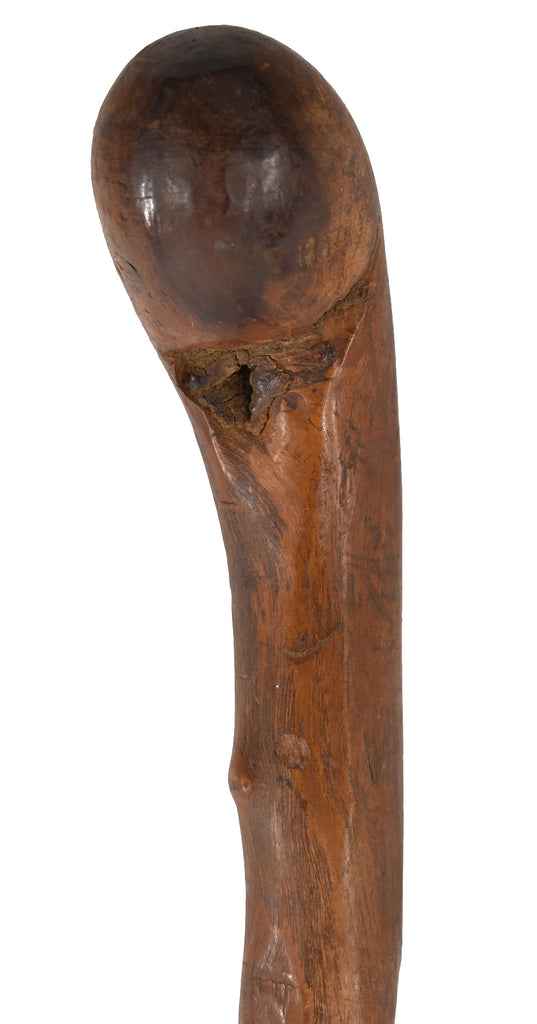 Zulu Knobkerrie Carved Walking Stick South Africa