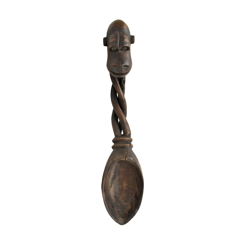 Dan Monkey Ceremonial Spoon Cote d'Ivoire