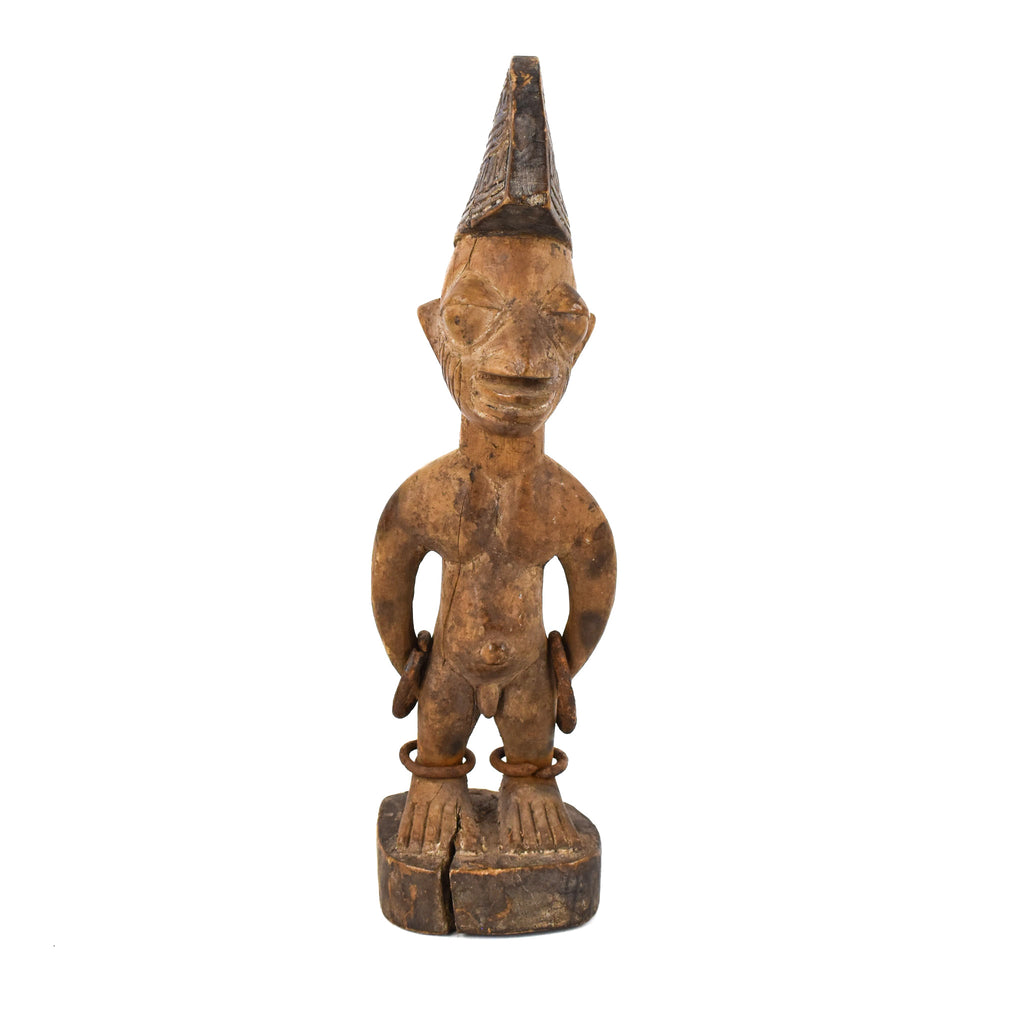 Yoruba Ibeji Male Miniature Figure 9.5 Inch Nigeria