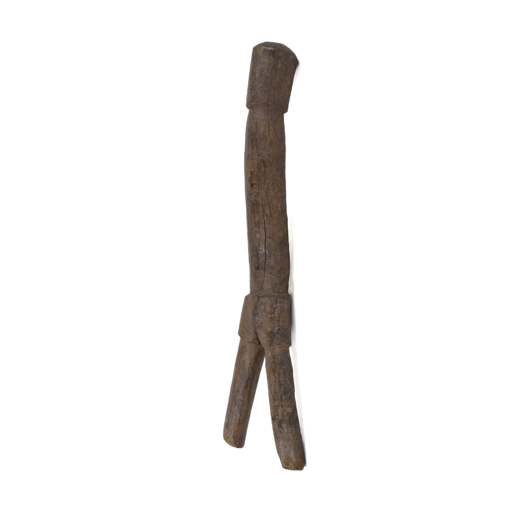 Lobi Standing Wood Fertility Figure Burkina Faso