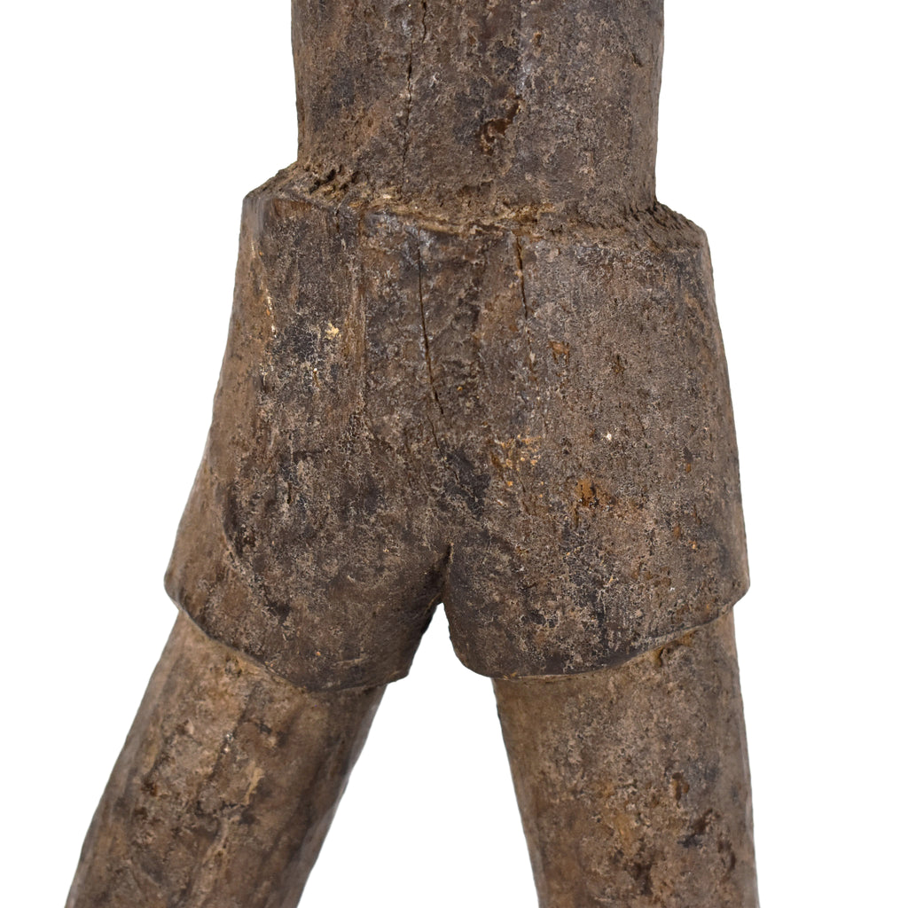 Lobi Standing Wood Fertility Figure Burkina Faso