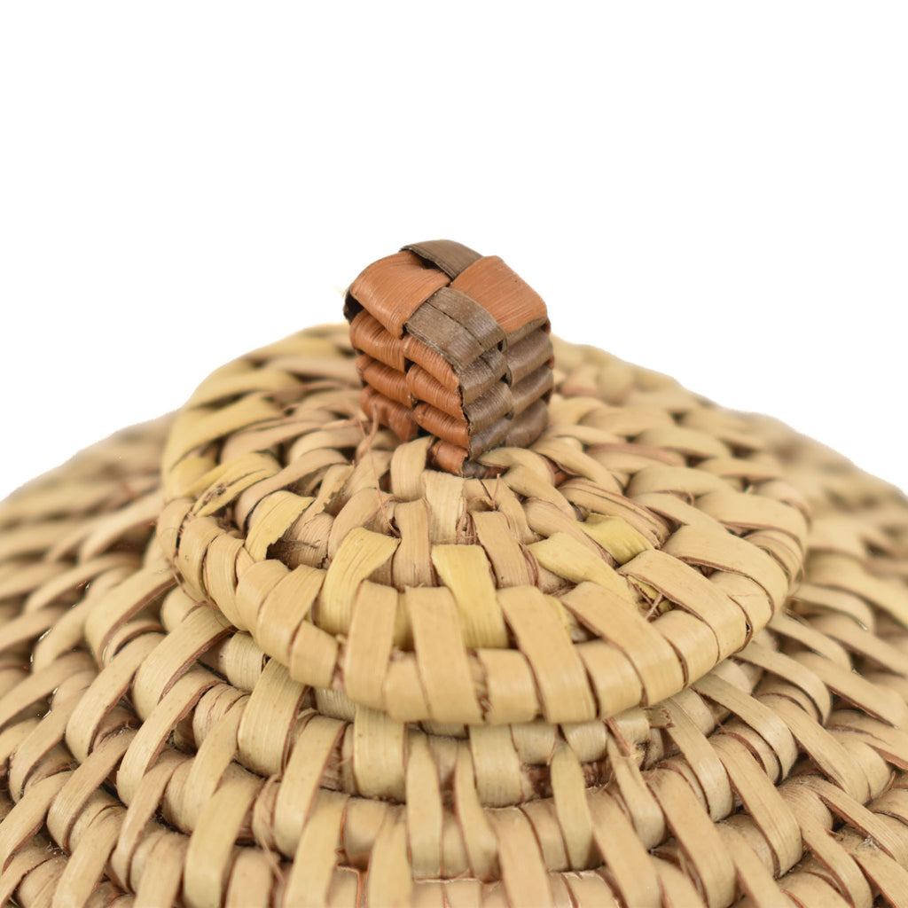 Zulu Miniature Herb Basket South Africa 5 Inch