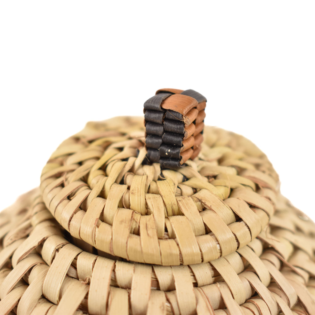 Zulu Miniature Herb Basket South Africa 4.75 Inch