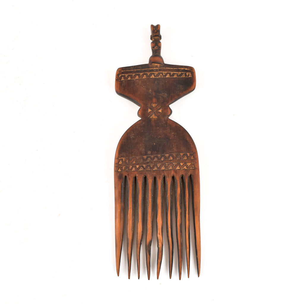 Nyamwezi Mwana Hiti Figural Comb Tanzania
