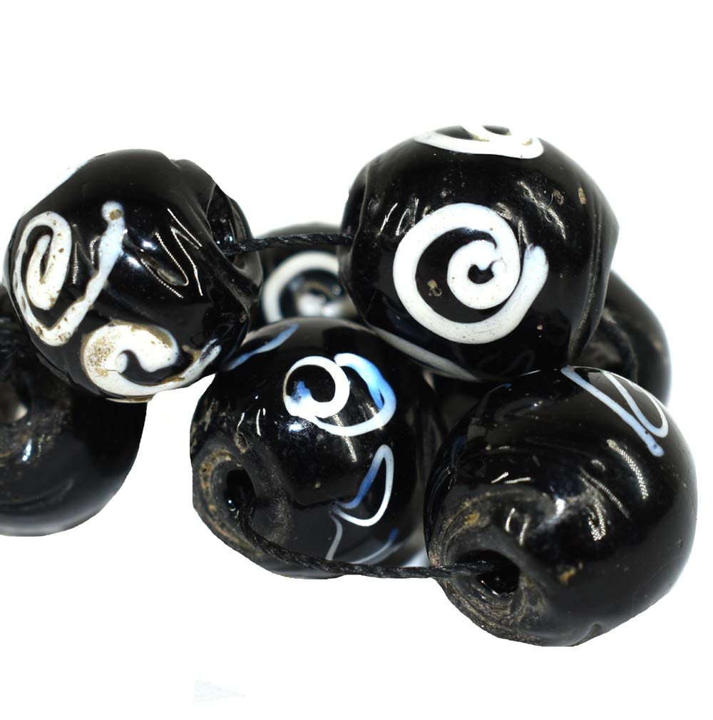 7 Zen Venetian Trade Beads