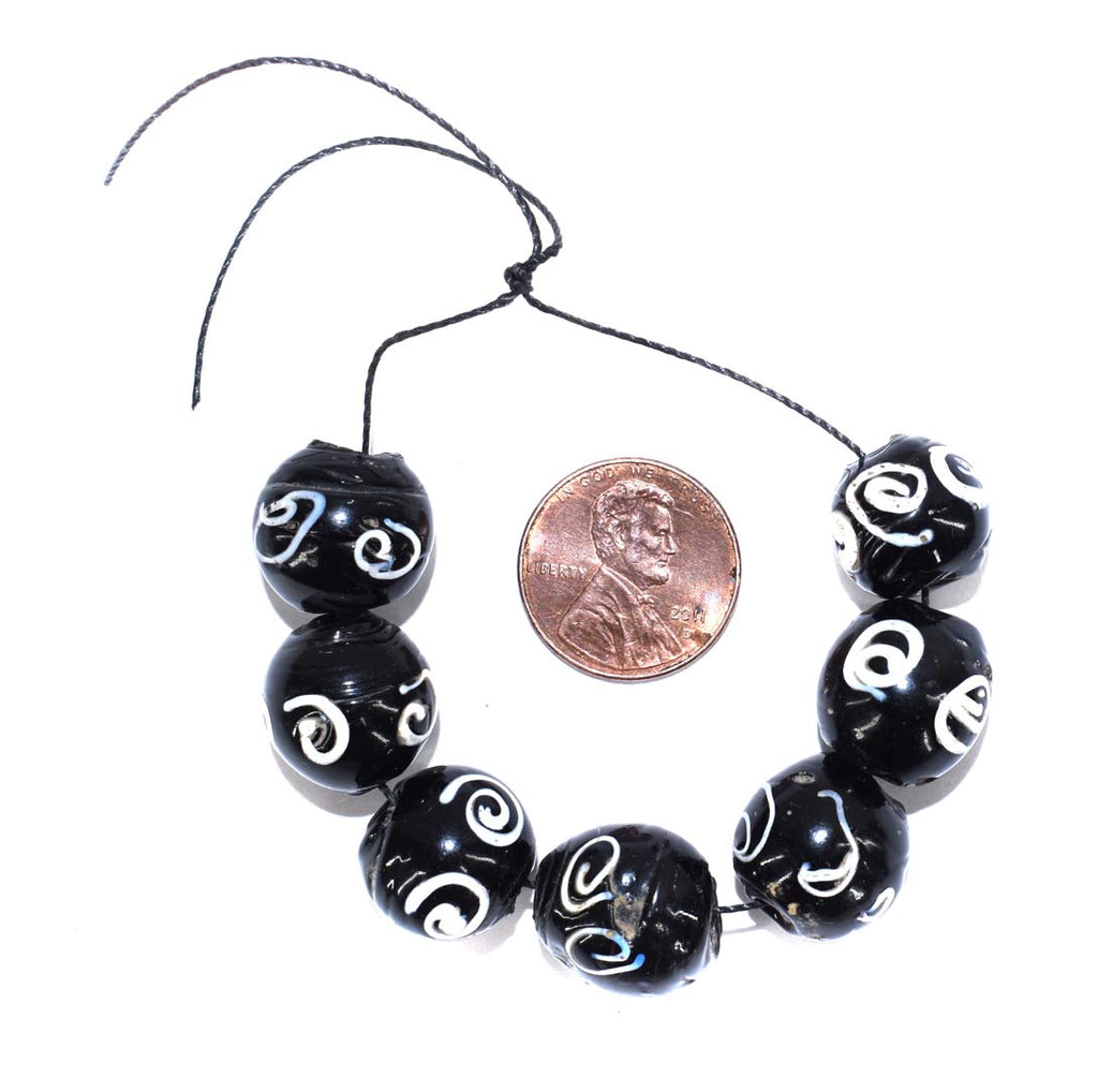 7 Zen Venetian Trade Beads