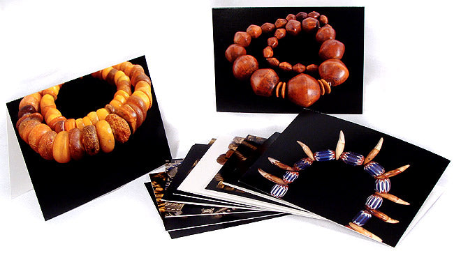 African Beads Greeting Cards - Set of 12