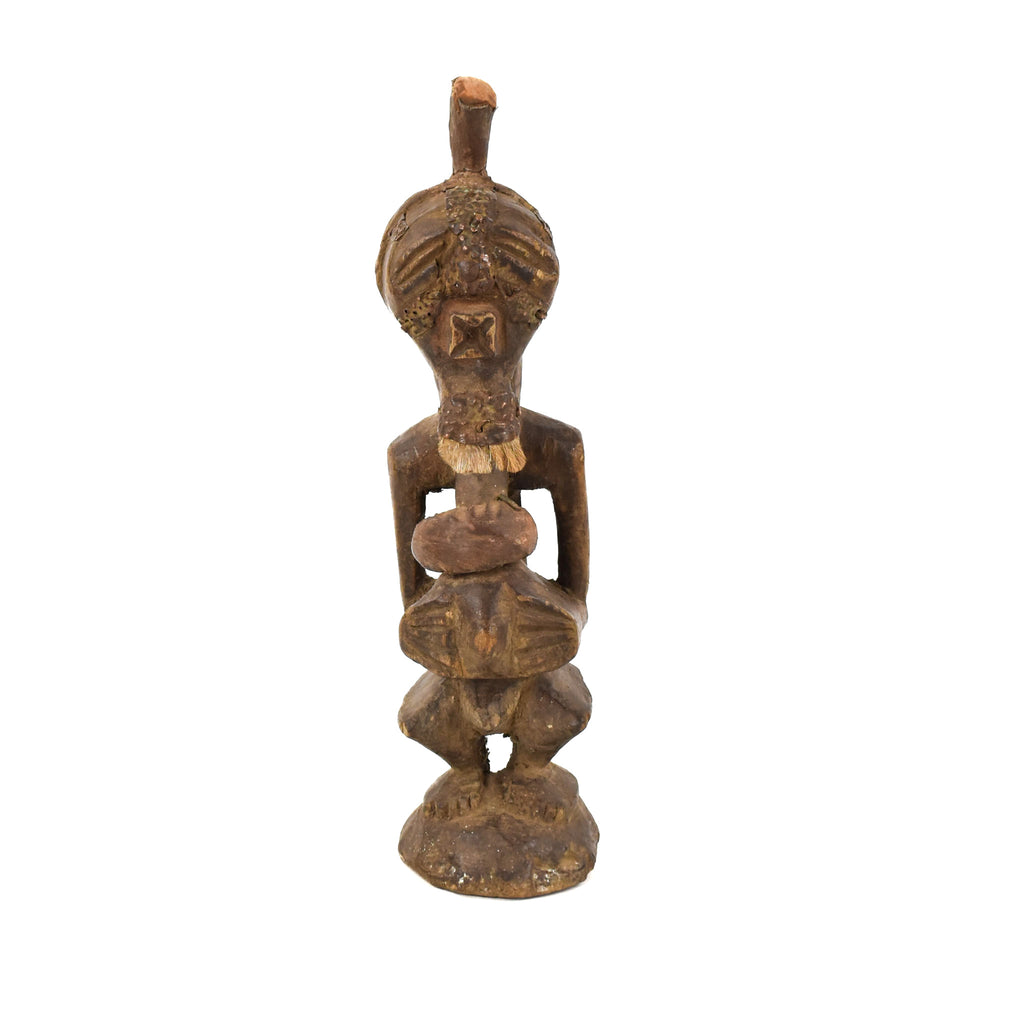 Songye Nkishi Power Figure Miniature 13 Inch Congo