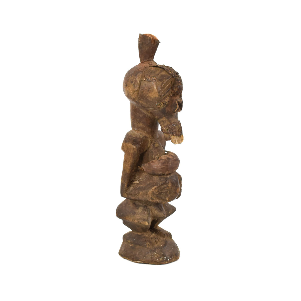 Songye Nkishi Power Figure Miniature 13 Inch Congo