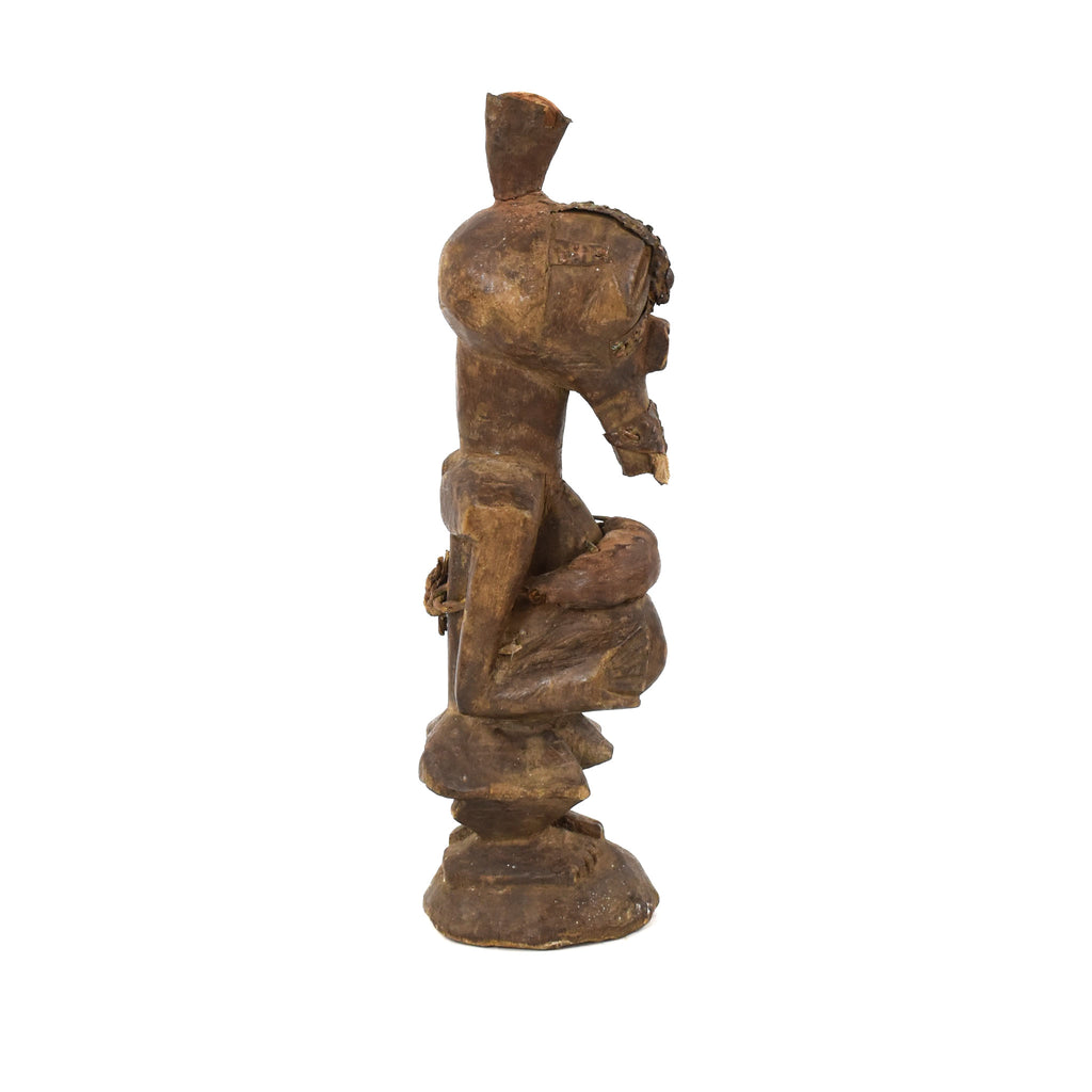 Songye Nkishi Power Figure Miniature 13 Inch Congo