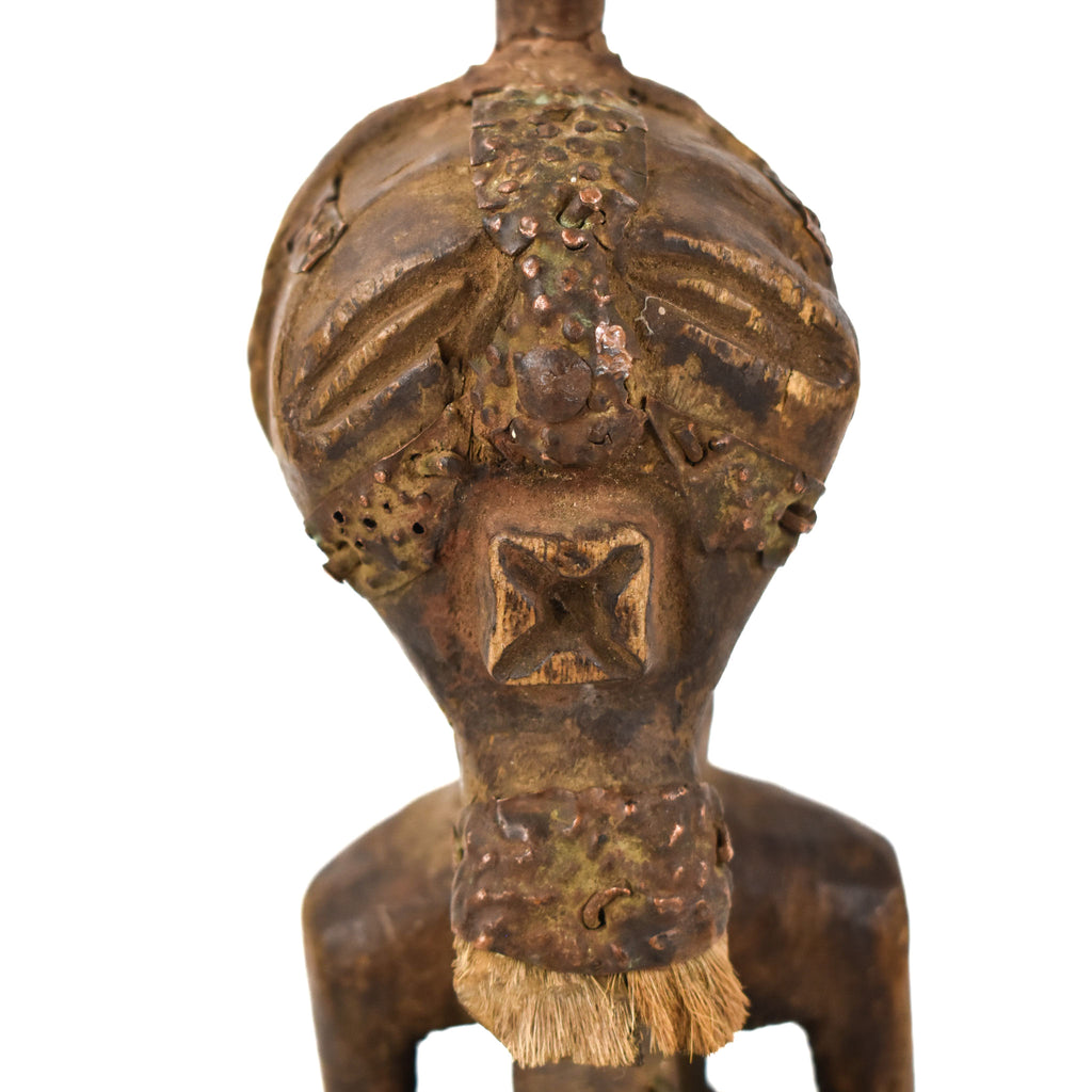 Songye Nkishi Power Figure Miniature 13 Inch Congo