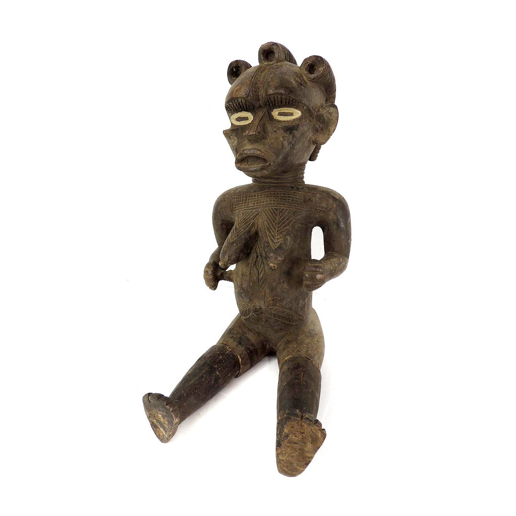 Bassa Divination Female Figure Scarification Liberia