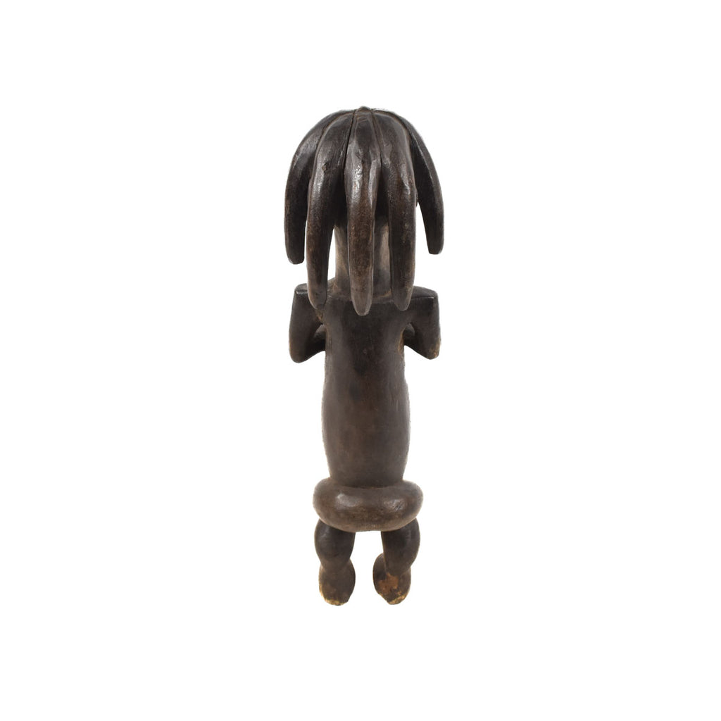 Fang Reliquary Post Guardian Figure Gabon