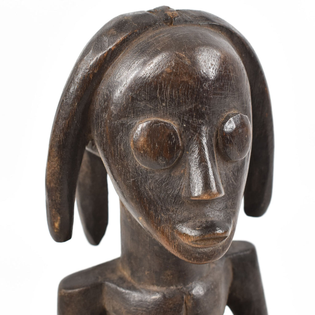 Fang Reliquary Post Guardian Figure Gabon