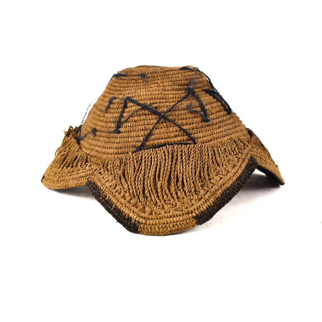 Kuba Handwoven Laket Hat Congo