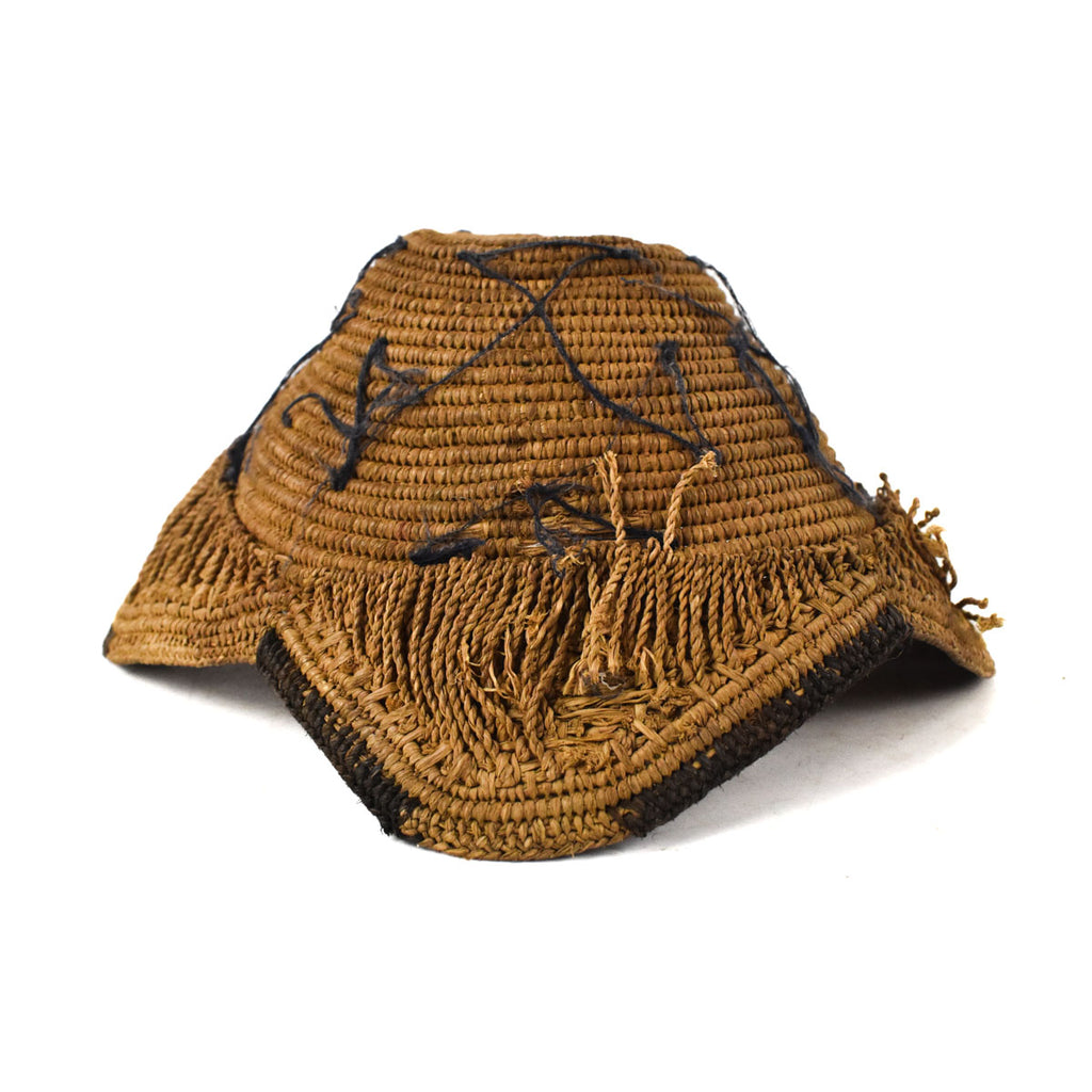 Kuba Handwoven Laket Hat Congo