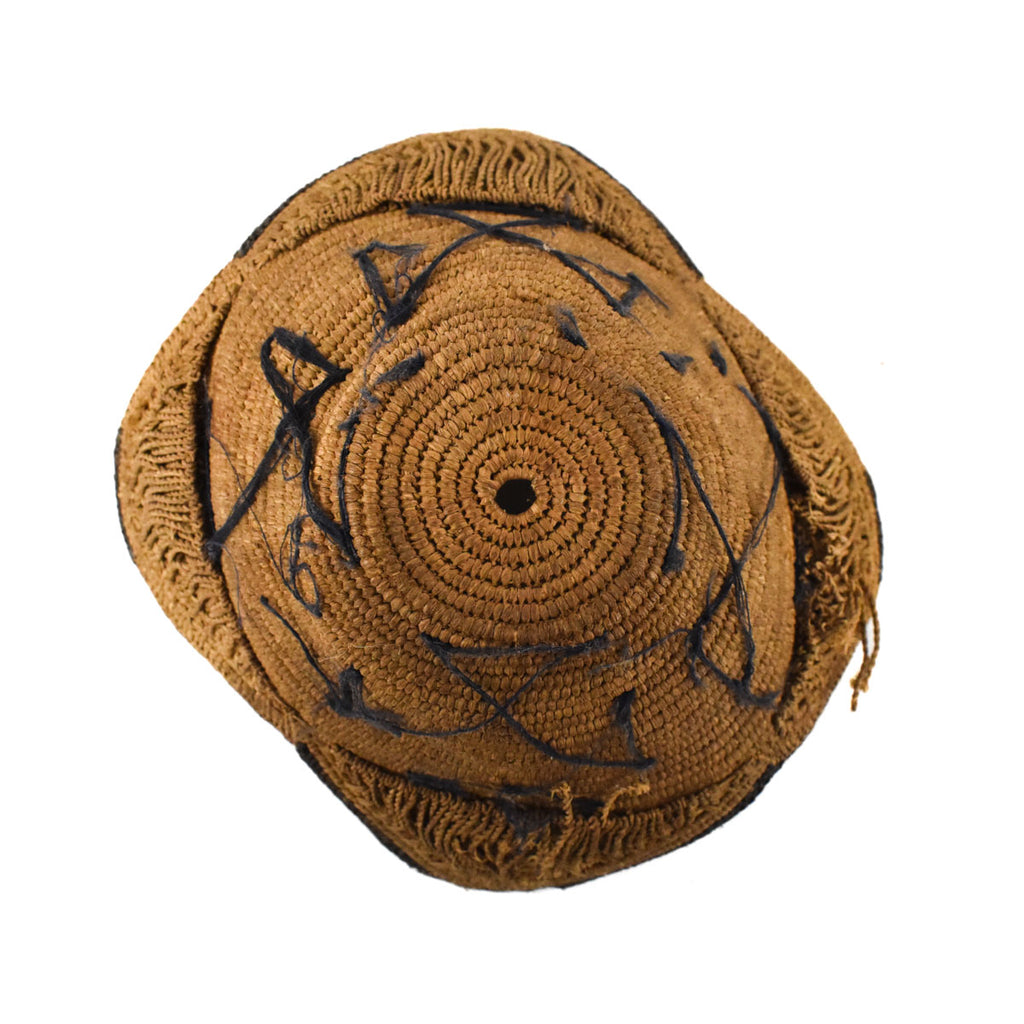 Kuba Handwoven Laket Hat Congo