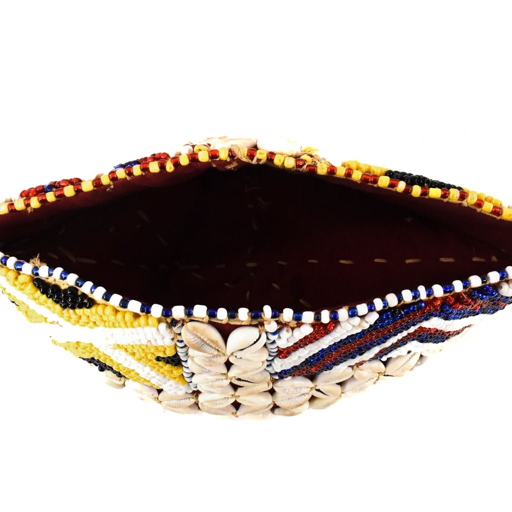 Kuba Beaded Noble's Hat Congo