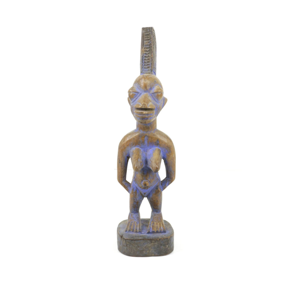 Yoruba Ibeji Female Miniature Figure 10 Inch Nigeria