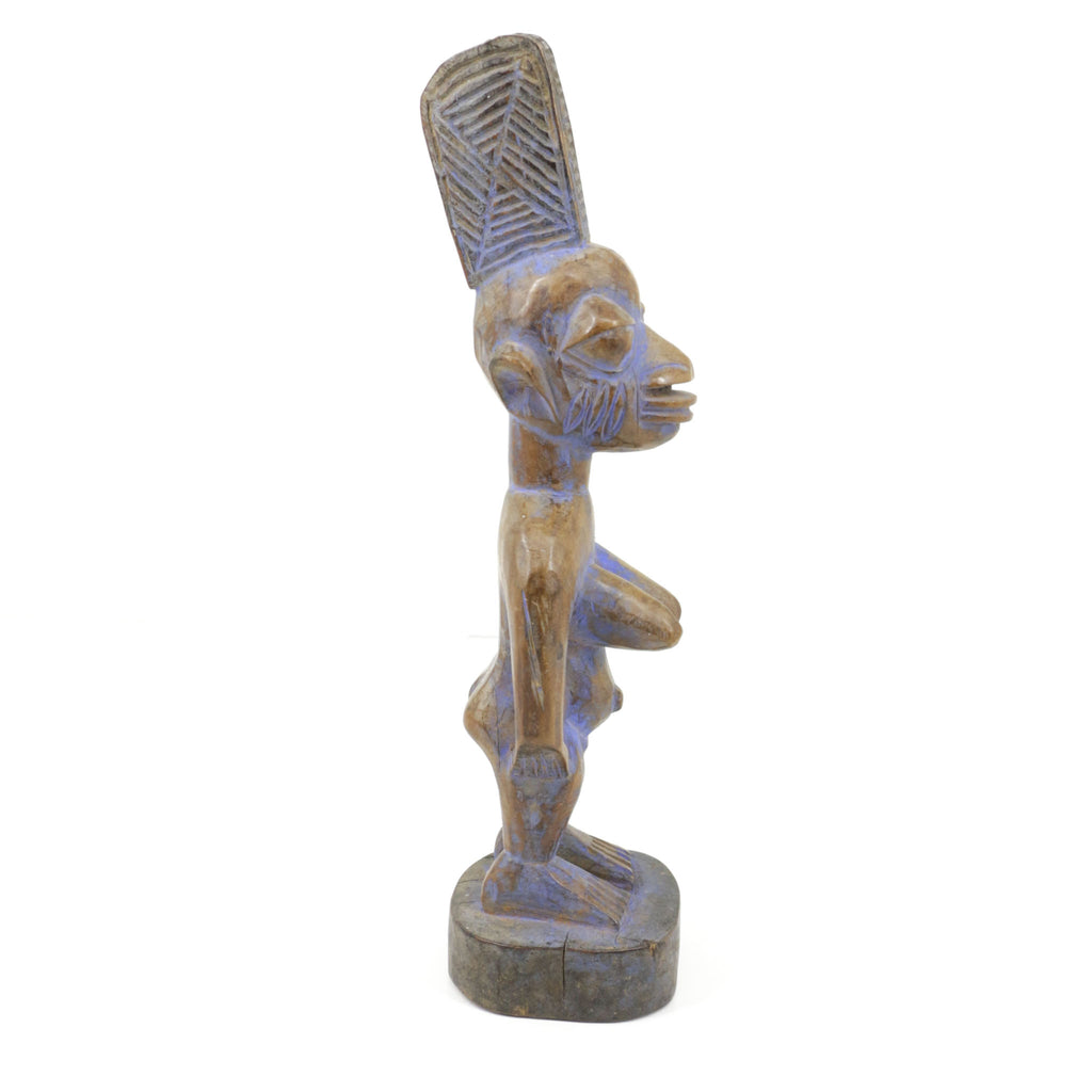 Yoruba Ibeji Female Miniature Figure 10 Inch Nigeria