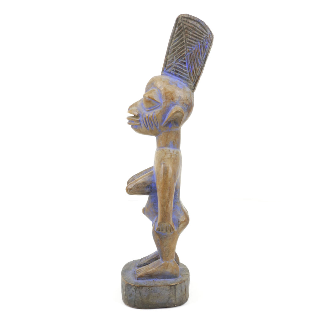 Yoruba Ibeji Female Miniature Figure 10 Inch Nigeria