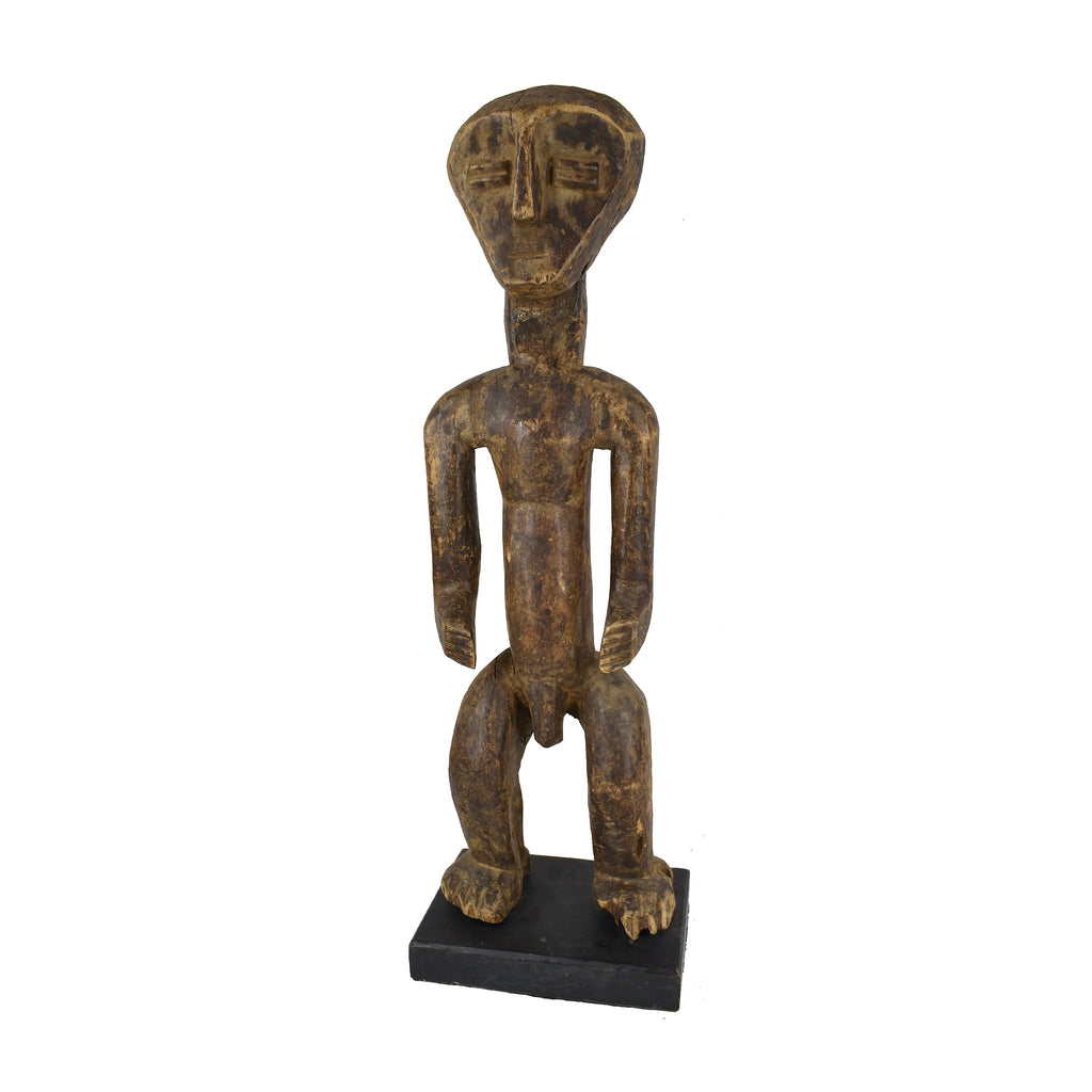 Lega Standing Male Figure on Custom Base Congo