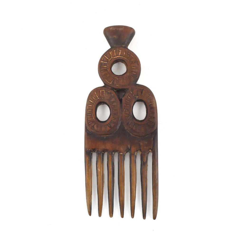 Luba Wood Comb Congo