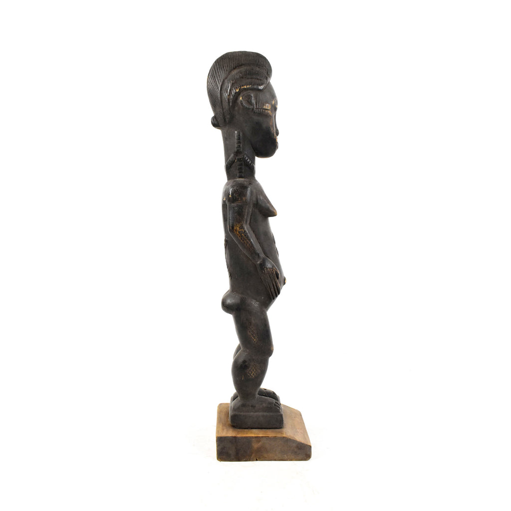 Baule Female Spirit Spouse Figure Côte d'Ivoire