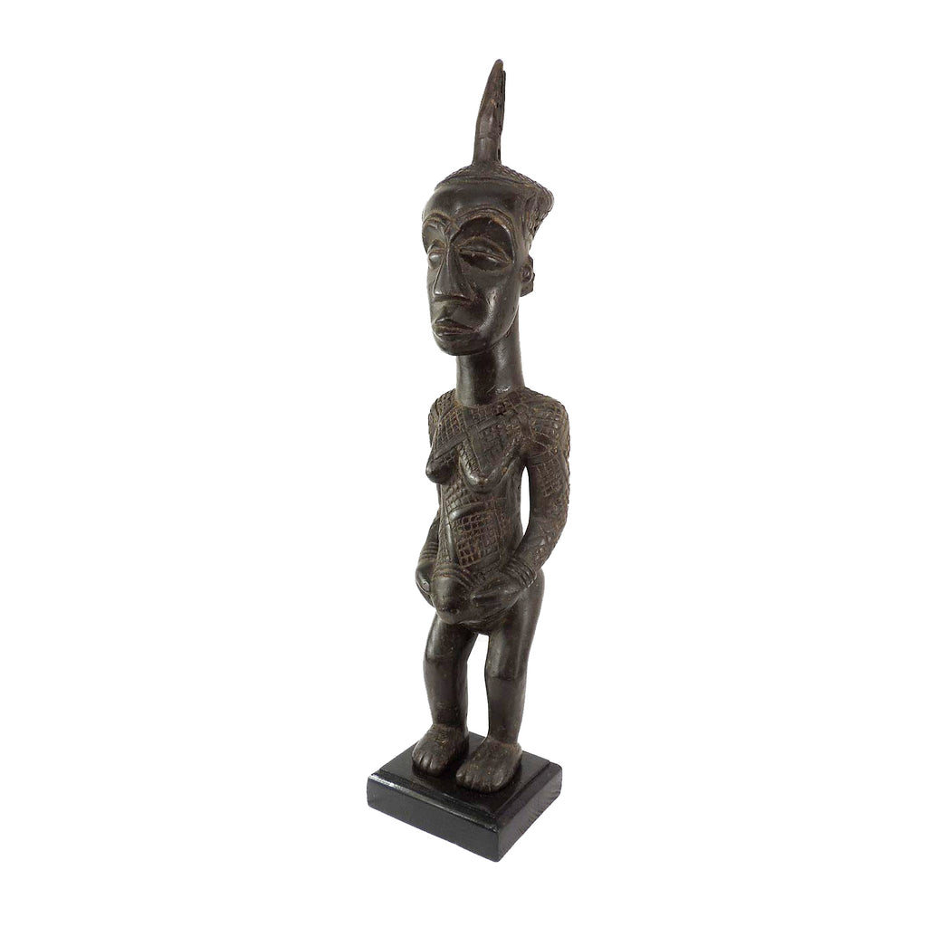 Ndengese Dengese Female Figure with Custom Stand Congo