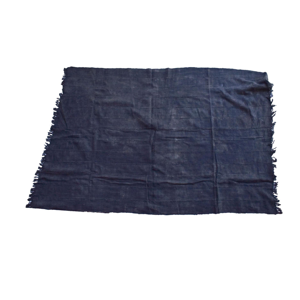 Black Mudcloth Textile Mali 65x45 Inch