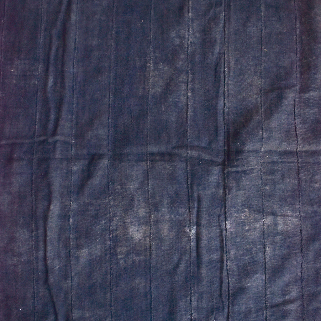 Black Mudcloth Textile Mali 65x45 Inch