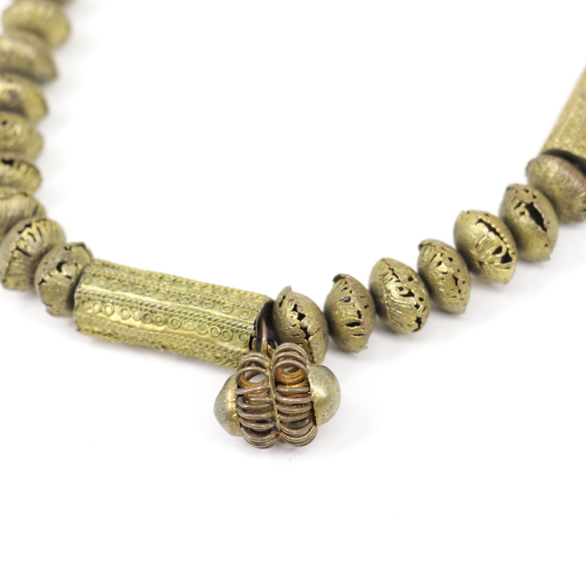 Antique Yoruba Brass Beads