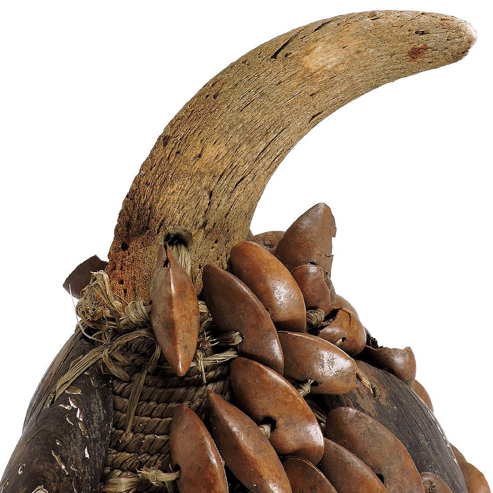 Lega Bwami Society Hat with Shells Congo
