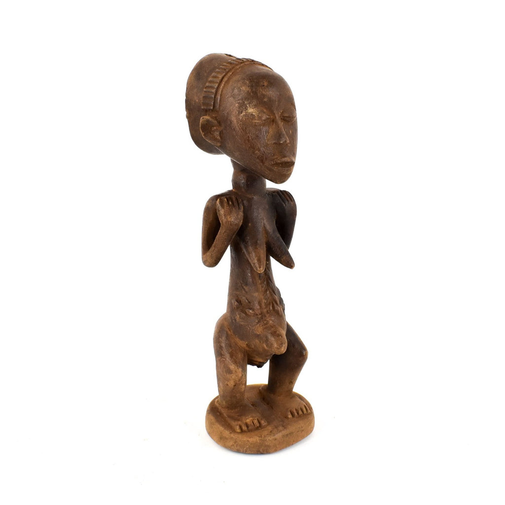 Luba Standing Miniature Figure Congo